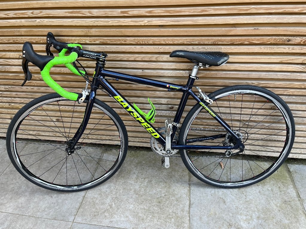koersfiets voor kinderen, Fietsen en Brommers, Fietsen | Racefietsen, 26 inch, Staal, Velgrem, Zo goed als nieuw