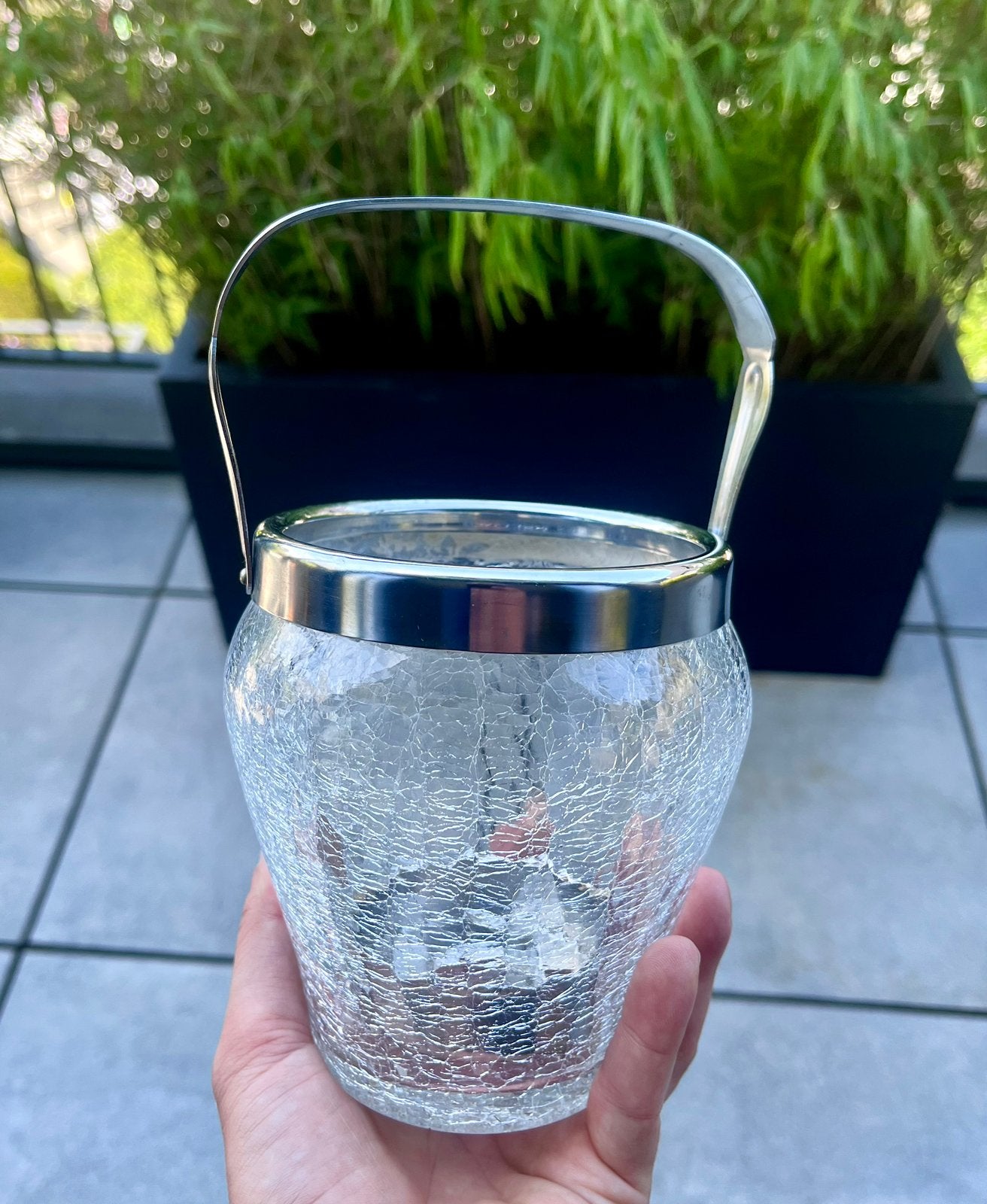 Joli pichet en verre, Enlèvement ou Envoi, Comme neuf