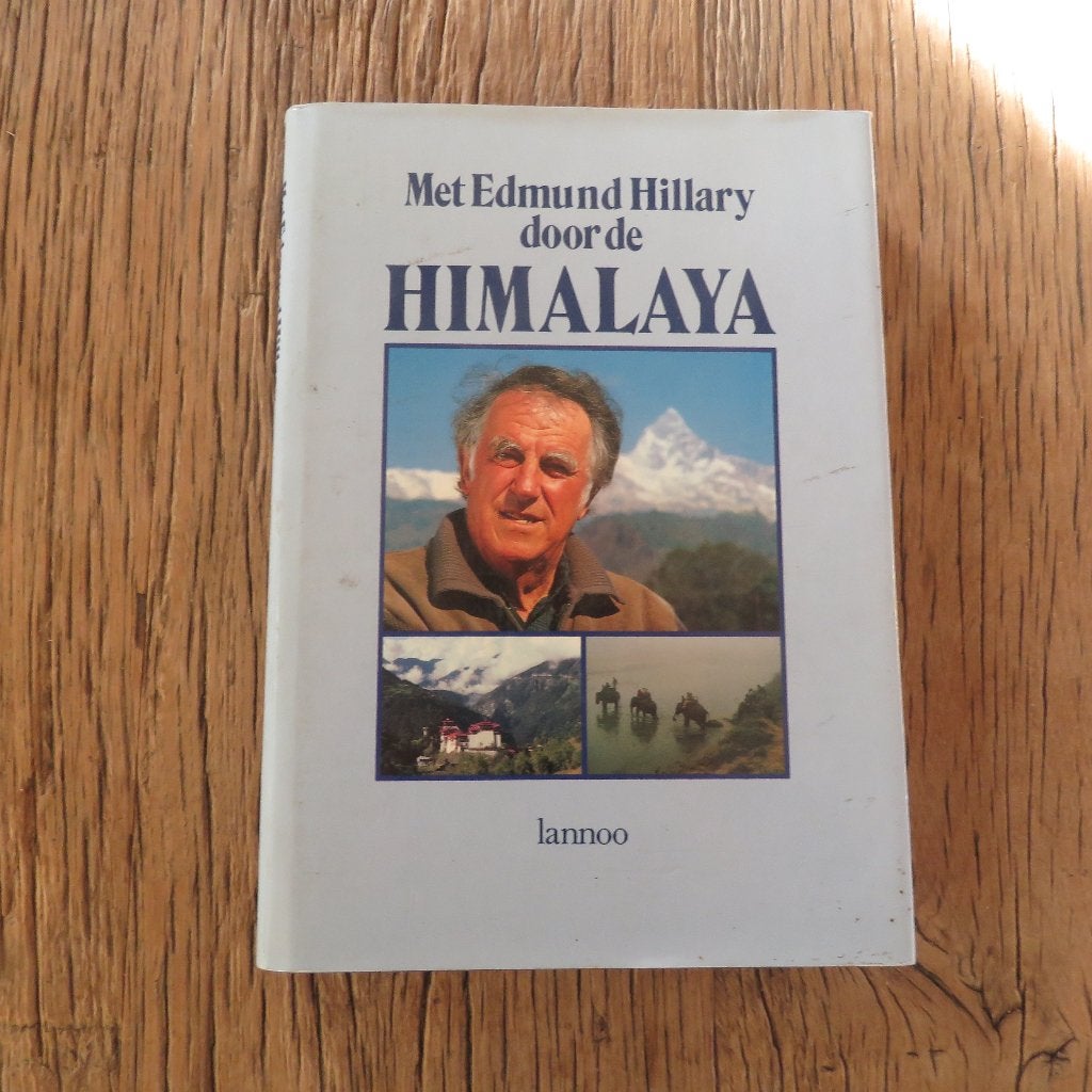 Met Edmund Hillary door de Himalaya, Boeken, Ophalen of Verzenden
