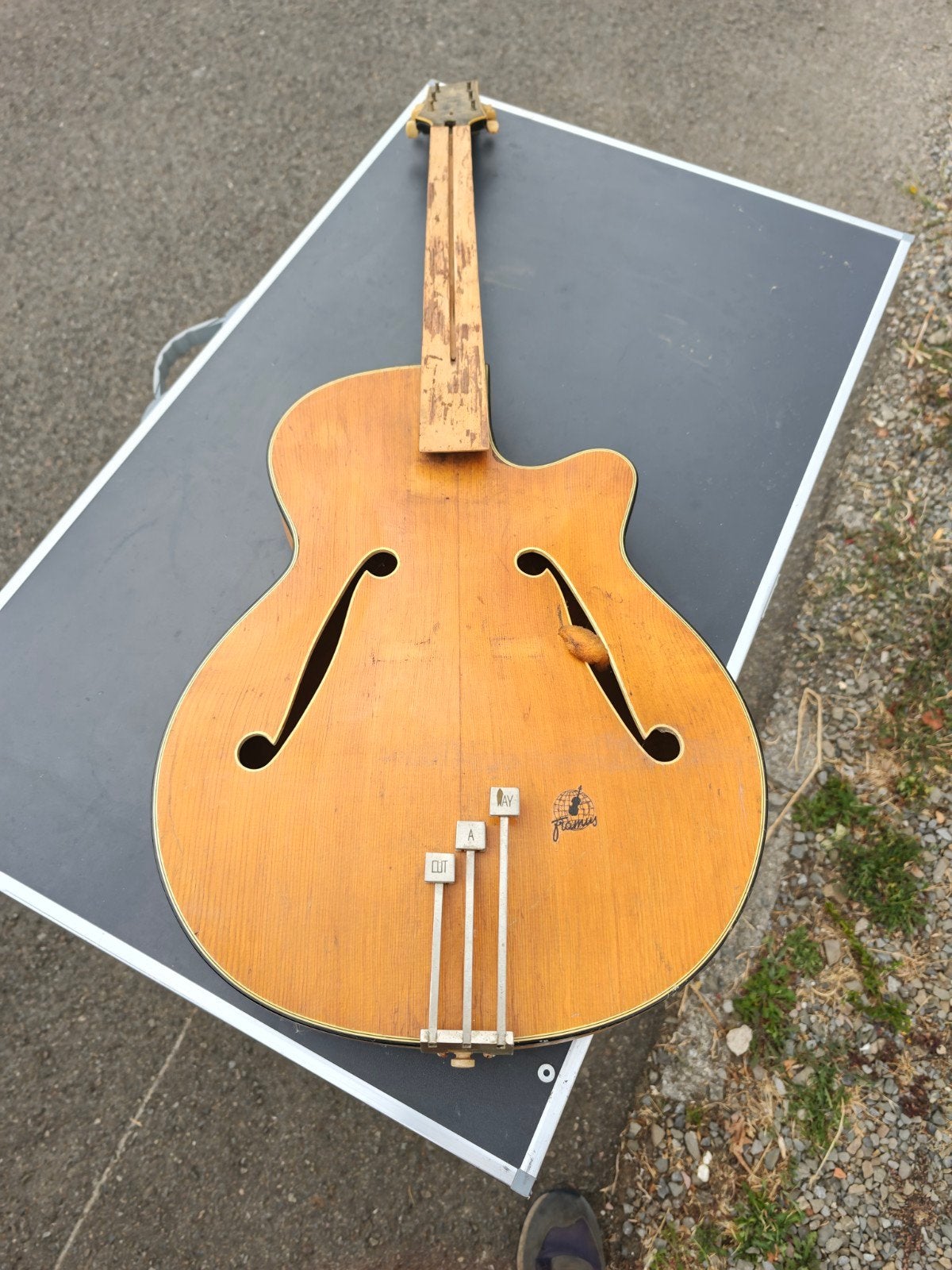 Framus et Hofner 3 guitares à restaurer, Musique & Instruments, Enlèvement, Utilisé, Autres types