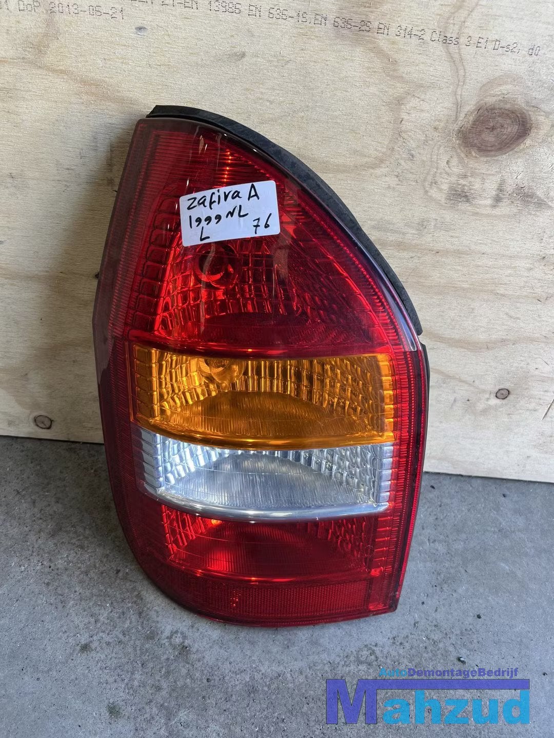 OPEL ZAFIRA A Links achterlicht 1999-2005, Autos : Pièces & Accessoires, Éclairage, Opel, Utilisé