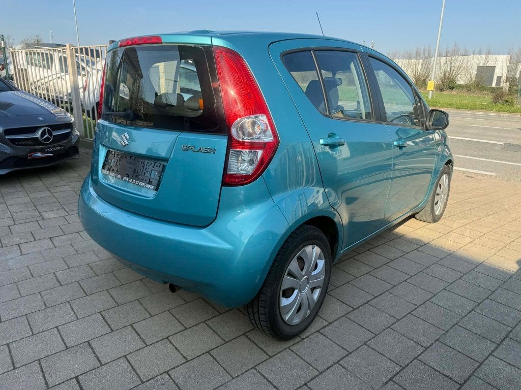 Suzuki splash 1250 cc diesel van 2009, Auto's, Elektrische buitenspiegels, Blauw, Bedrijf, 5 deurs