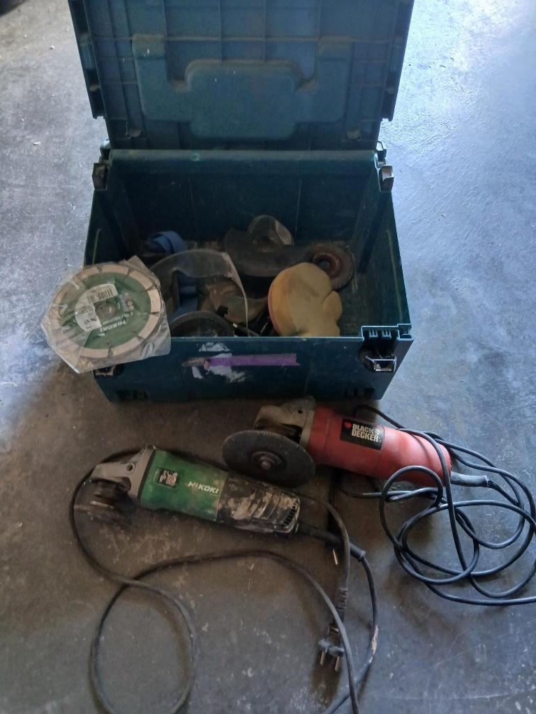 disqueuse, Enlèvement, Utilisé