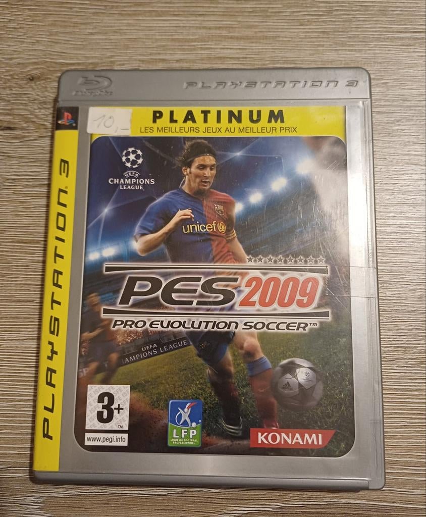 Pro Evolution Soccer 2009 spel, Consoles de jeu & Jeux vidéo, Jeux | Sony PlayStation 3, Enlèvement ou Envoi, Comme neuf, Sport
