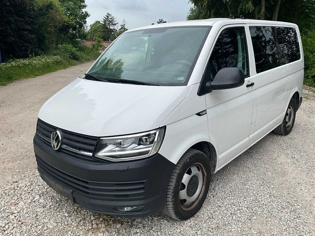 Volkswagen T6 Transporter 2.0 TDI 2018 204 Hp 9 pers - trans, Autos, Camionnettes & Utilitaires, Entreprise, Volkswagen, Diesel