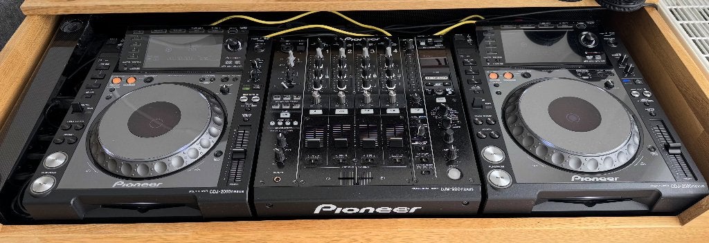 Pioneer DJ-set: 2xCDJ-2000 Nexus en DJM-900 Nexus mixer, Muziek en Instrumenten, Ophalen, Zo goed als nieuw, Dj-set, Pioneer
