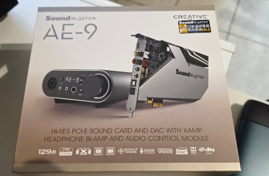 Creative SoundBlaster AE-9, Ophalen of Verzenden, Nieuw, Intern, Creative