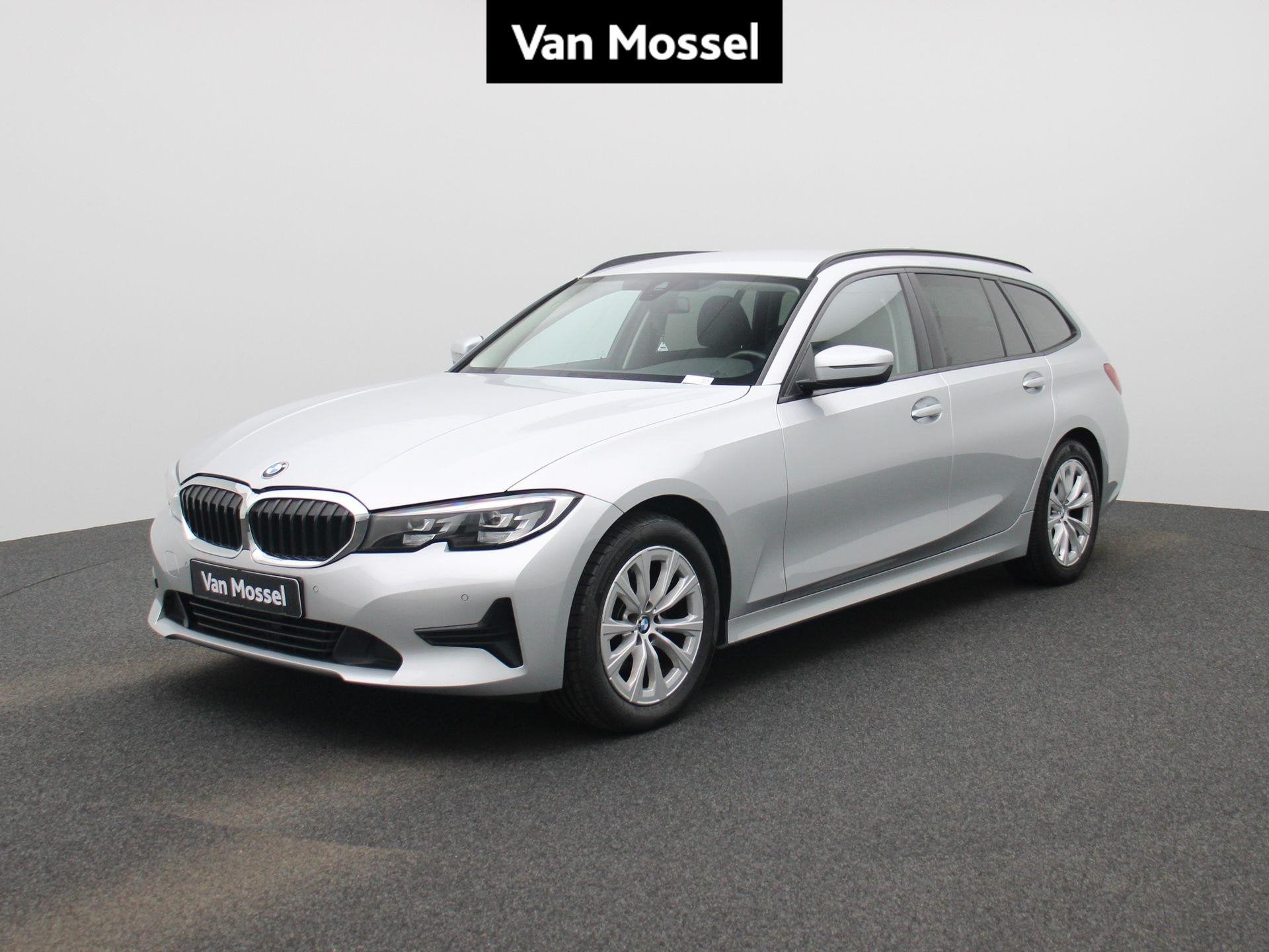 BMW 3 Serie Touring 318dA (110 kW) (automatique), Autos, BMW, Argent ou Gris, 1800 kg, 110 kW, Entreprise