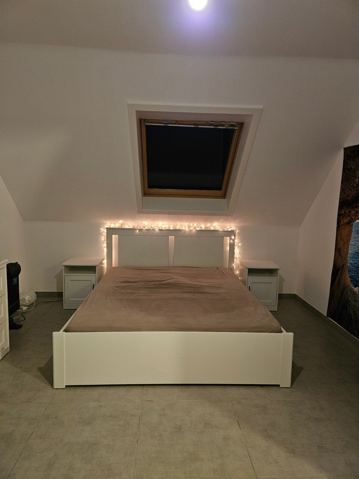 lit 160x200, Maison & Meubles, Enlèvement, Neuf, Deux personnes