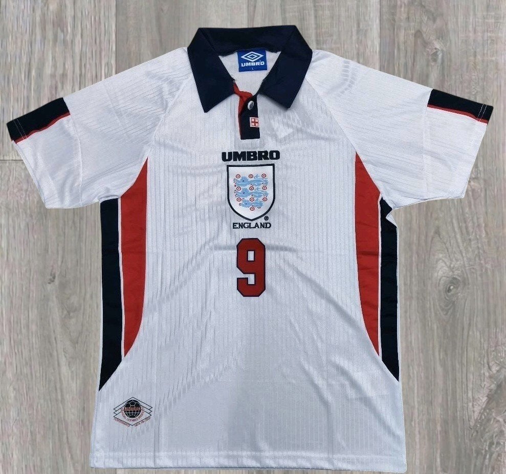 Engeland Shearer Voetbalshirt Origineel WorldCup 1998, Ophalen of Verzenden