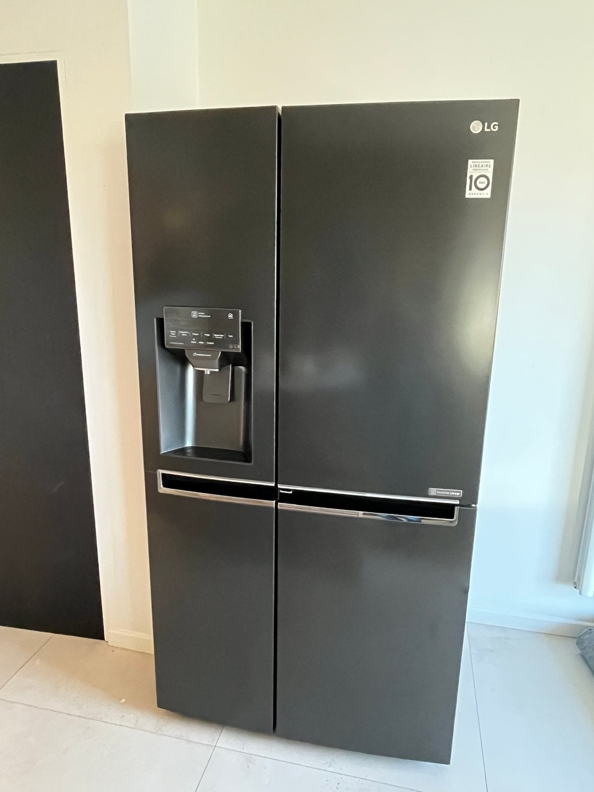 Frigo LG Ice&Water System, Avec compartiment congélateur, 160 cm ou plus, Enlèvement, Utilisé