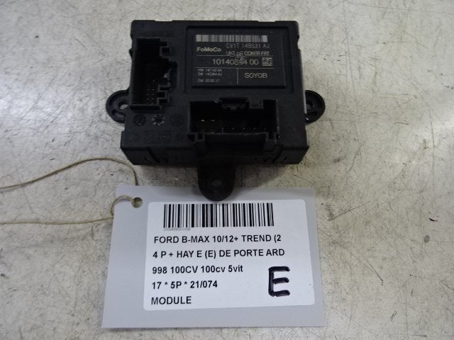 UNITE ELECTRONIQUE Ford B-Max (JK8) (C1VT14B532AJ), Henry-Ford-Straße  1
50735  Köln, DE, Ford-Werke GmbH, Kunden@ford.com, Ford