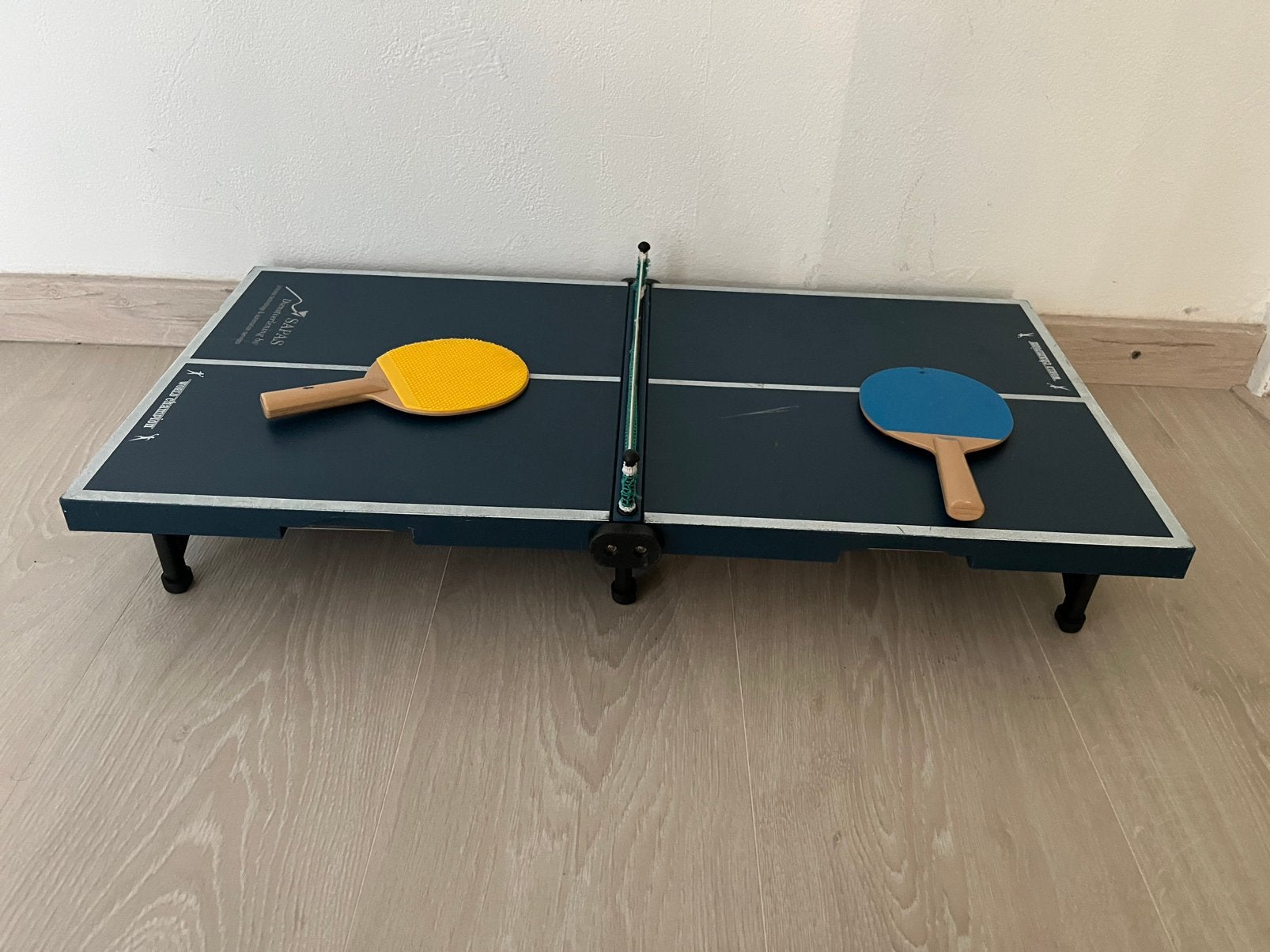 Tafeltennis tafel met raketten inklapbaar, Ophalen, Gebruikt