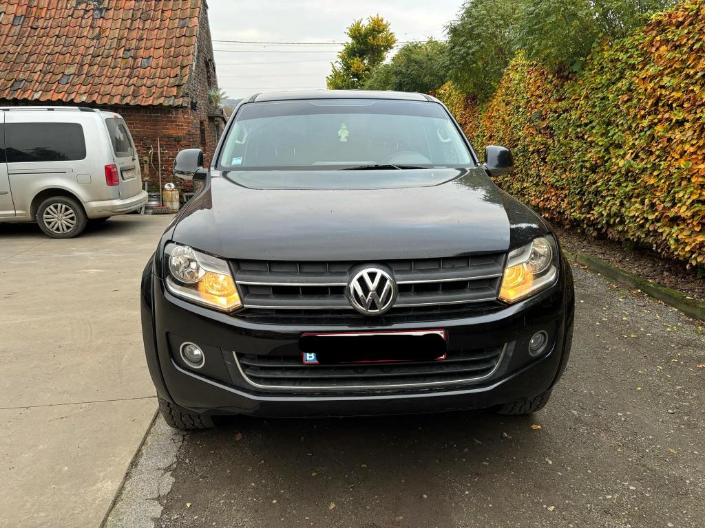 VW Amarok 2.0 TDI – 2012 (diesel), Autos, Achat, Entreprise, Noir, 5 portes