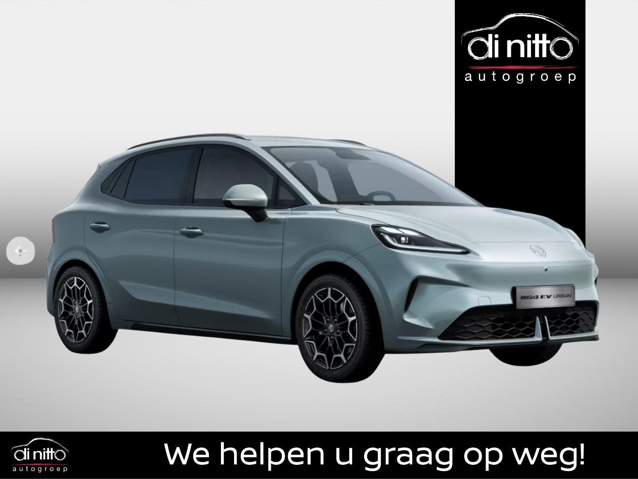 MG MG4 EV Urban 54 kWh Premium, Auto's, MG, Stof, Zwart, 1595 kg, MG4
