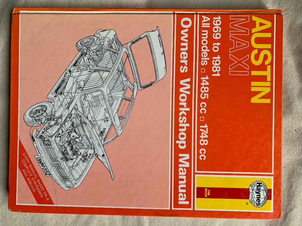 Haynes manual austin maxi, Boeken, Ophalen of Verzenden, Gelezen, Overige merken