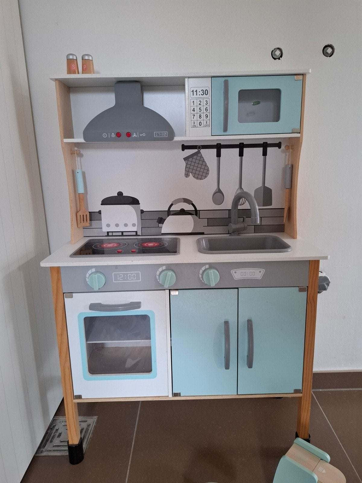 Keukentje kinderen, Ophalen, Gebruikt, Hout, Speelkeuken