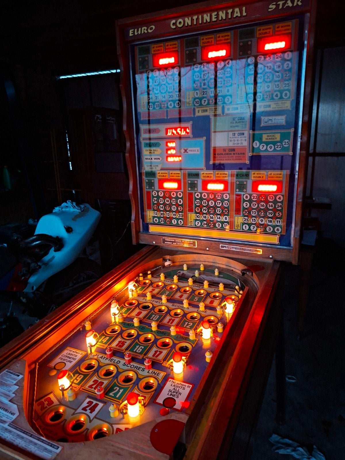 bingokast 6 kaart, Collections, Euro, Enlèvement