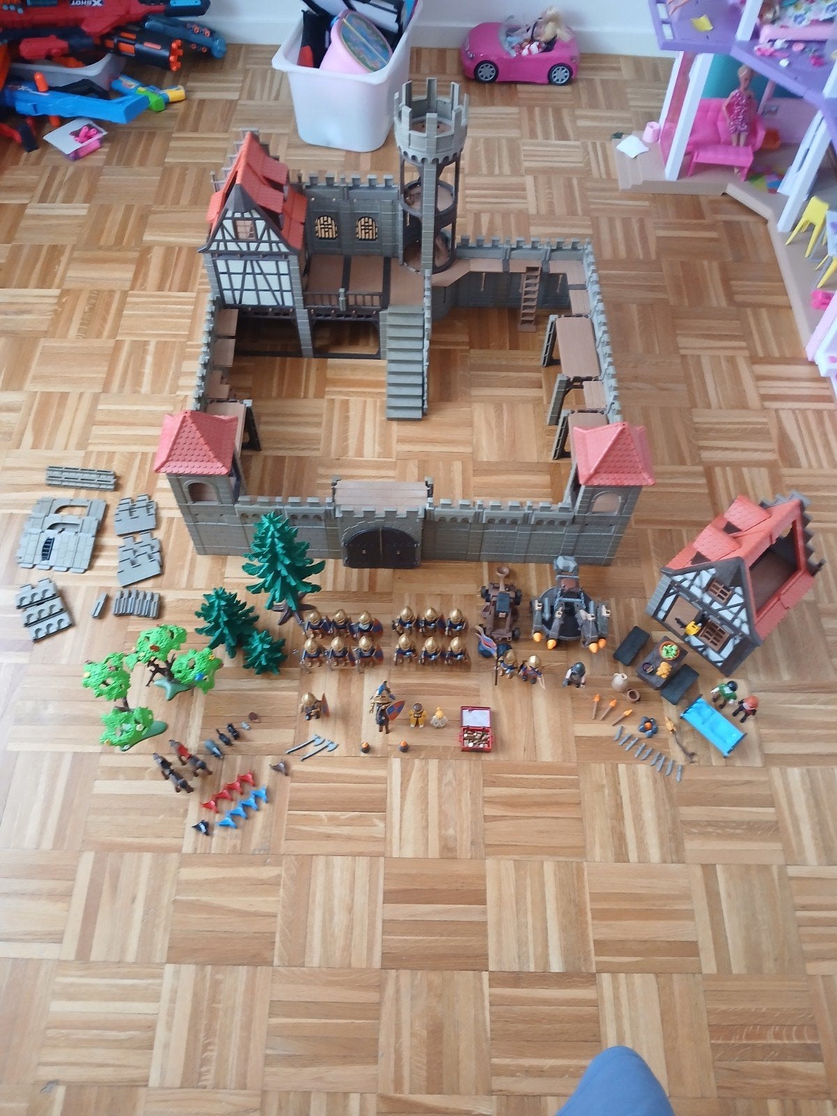 Playmobil kasteel, ridders, middeleeuws huis, Kinderen en Baby's, Speelgoed | Playmobil