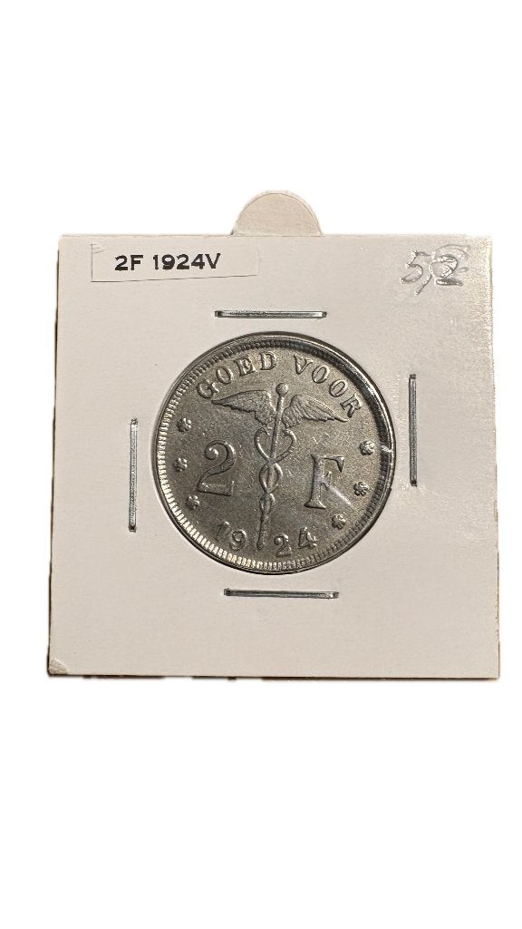 ALBERT I : 2 FRANCS 1924V, Enlèvement ou Envoi