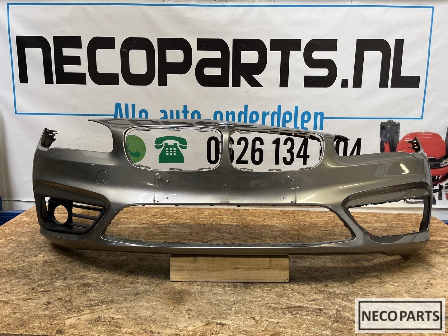 BMW 2 SERIE ACTIVE TOURER F45 F46 VOORBUMPER BUMPER ORGINEEL, Gebruikt, -, -, Ophalen of Verzenden