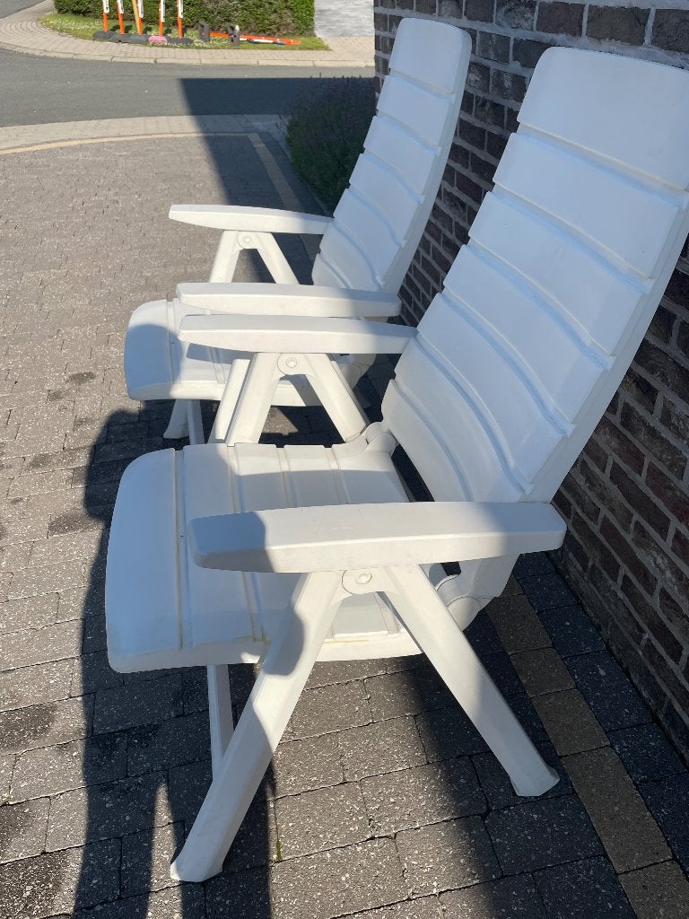 Tuinstoel, Jardin & Terrasse, Chaises de jardin, Enlèvement, Utilisé, Synthétique, Pliant