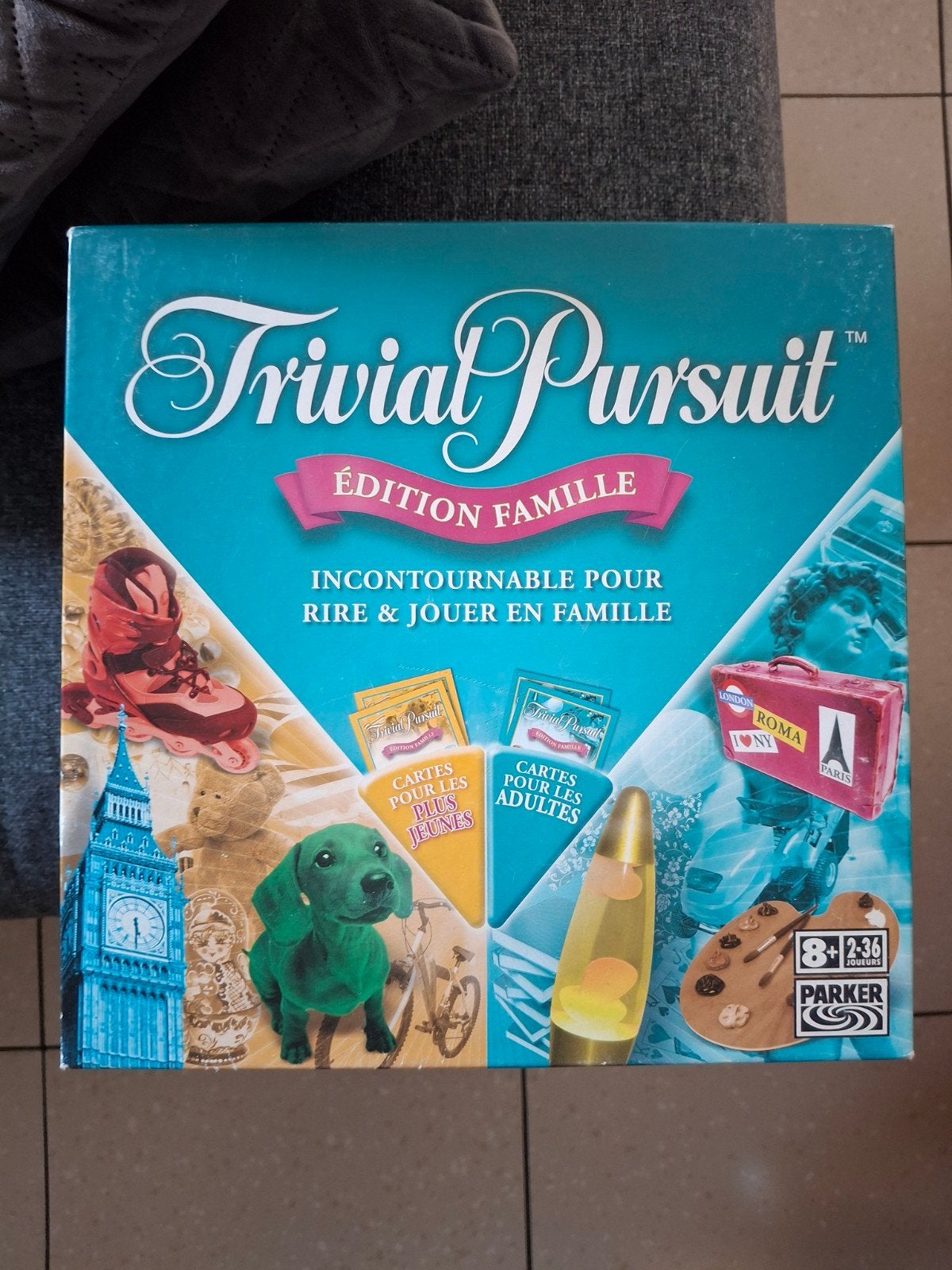 Jeu de société Trivial Pursuit, Enlèvement