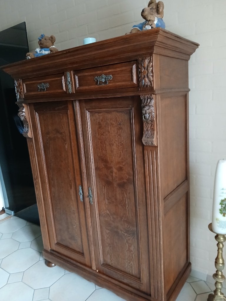 Kast, Huis en Inrichting, Ophalen, Gebruikt, 100 tot 150 cm, Met lade(s)