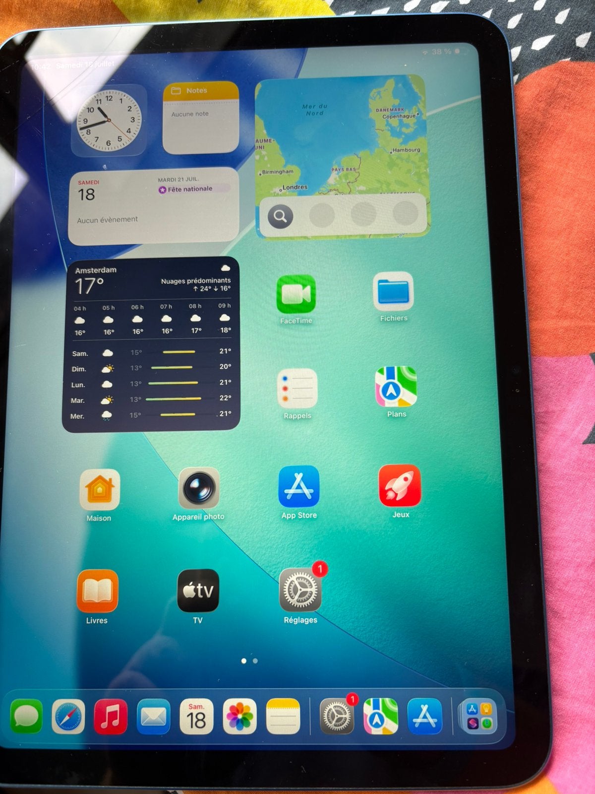 Ipad 10 pouce, Informatique & Logiciels, Enlèvement, Comme neuf
