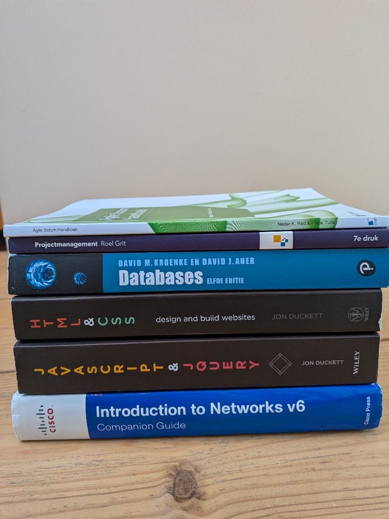 ICT Boekenbundel, Boeken, Informatica en Computer, Ophalen, Zo goed als nieuw, Software, Diverse auteurs