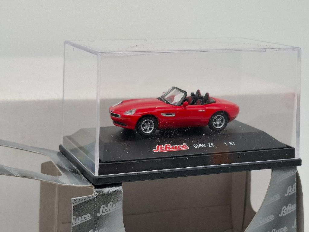 BMW Z8 - Schuco 1/87, Hobby en Vrije tijd, Verzenden, Zo goed als nieuw, Auto, Schuco