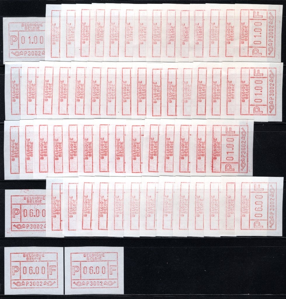 ATM 2 MNH** 1981 -  Tournai 1 Proefuitgifte, Postzegels en Munten, Verzenden, Postfris, Postfris