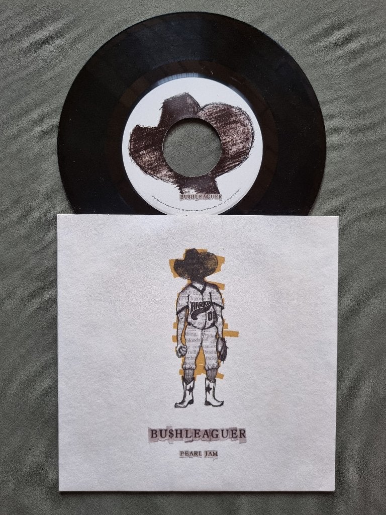 Pearl Jam – Bu$hleaguer (Vinyl 7” 2002, Eddie Vedder), Promo, Enlèvement ou Envoi, 7 inch, Rock et Metal