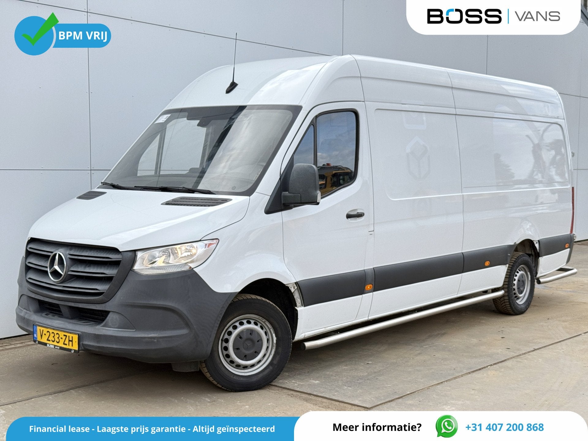 Mercedes-Benz Sprinter 311 1.9 110PK Automaat L3H2 Climate C, Achat, Entreprise, 2 places, Noir