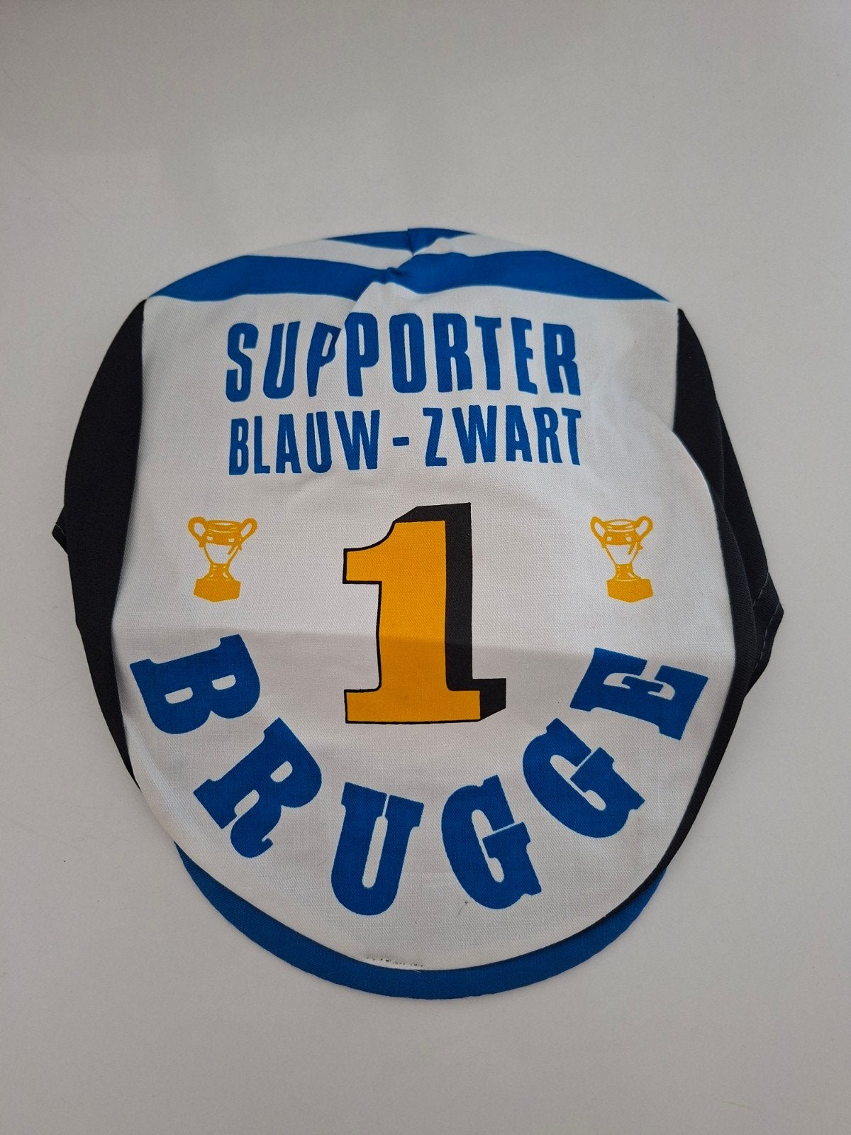 Club Brugge supporterspet – "Supporter Blauw-Zwart Nr. 1" –, Verzamelen, Ophalen of Verzenden