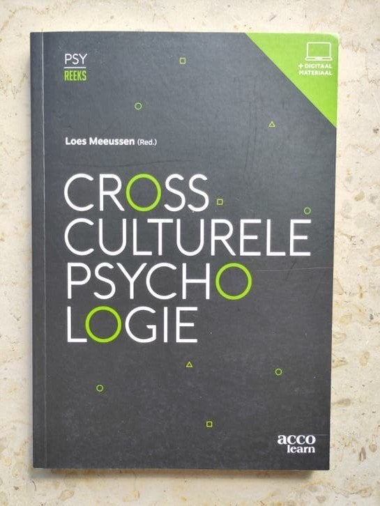 Loes Meeussen - Crossculturele Psychologie, Boeken, Ophalen of Verzenden, Loes Meeussen