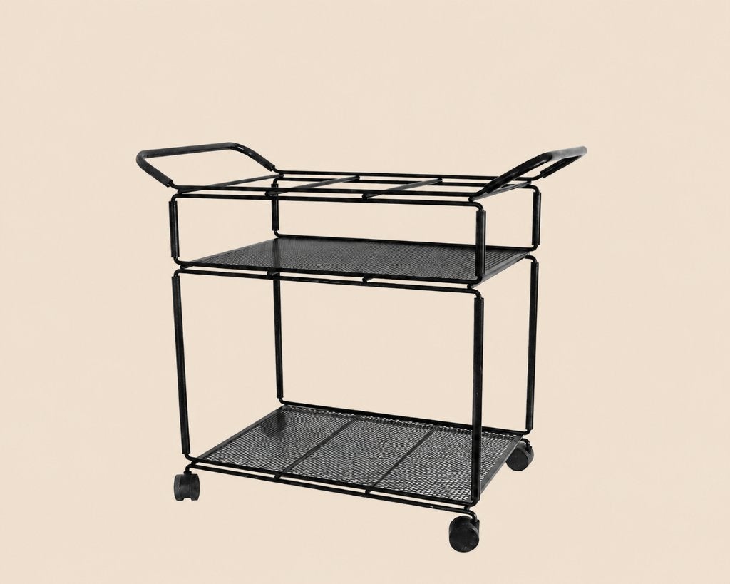 Vintage IKEA - Niels Gammelgaard - Serveerwagen, Enlèvement, Métal