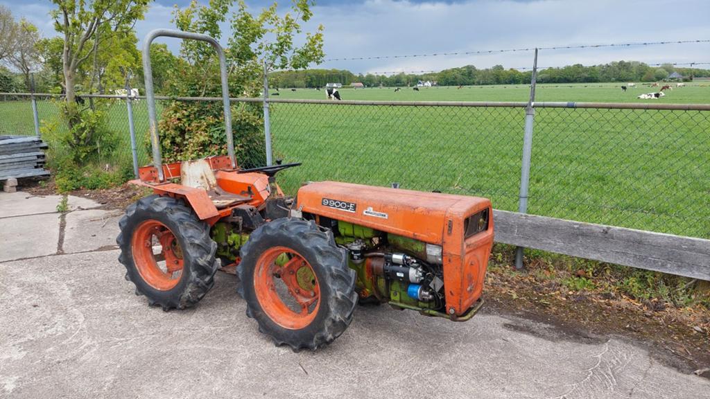 Agria kniktractor 4X4, Enlèvement
