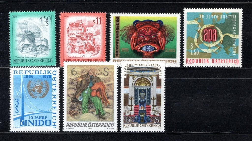 OOSTENRIJK Lot 1976 MNH, Postzegels en Munten, Postzegels | Europa | Oostenrijk, Verzenden, Postfris