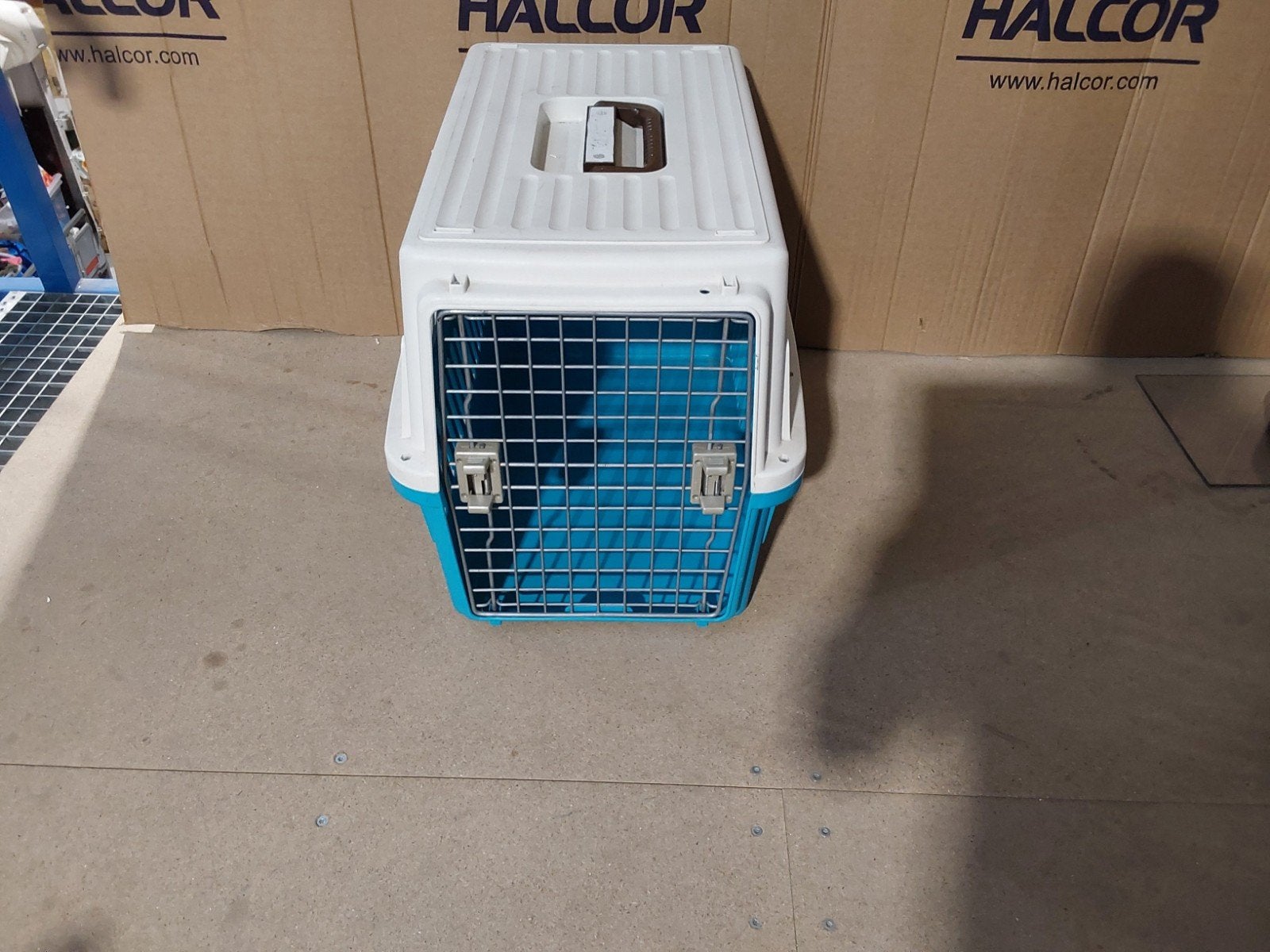 Honden bench  transportkooi, Ophalen