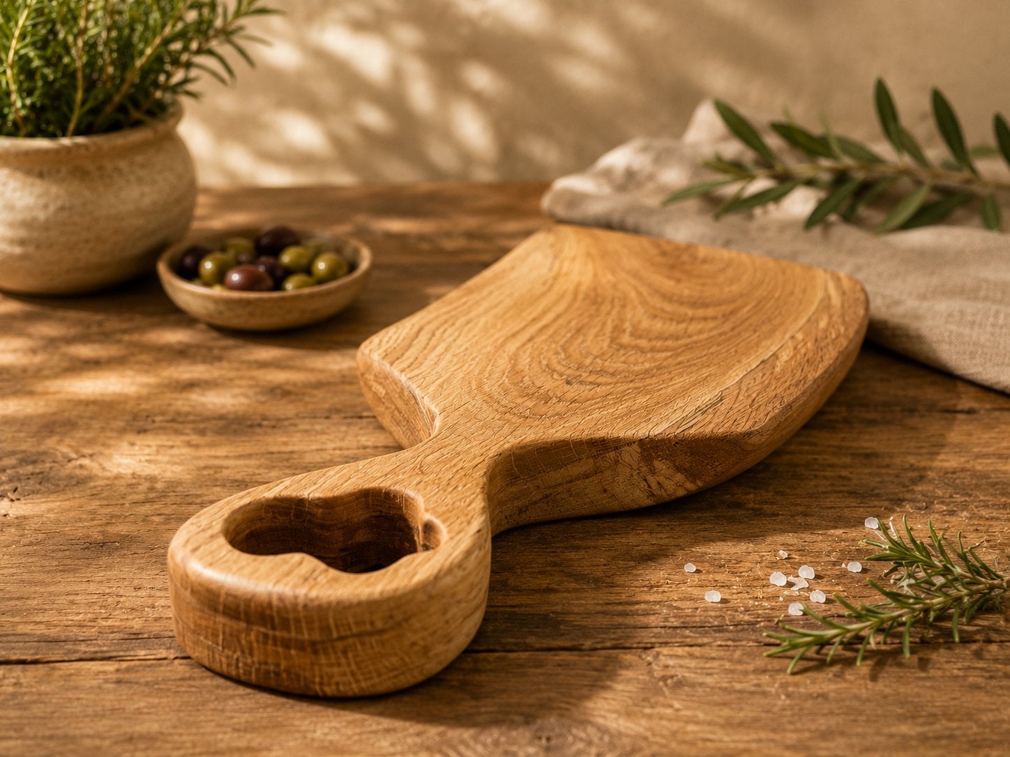 Charcuterieplank, Ophalen, Zo goed als nieuw, Rechthoekig, Hout
