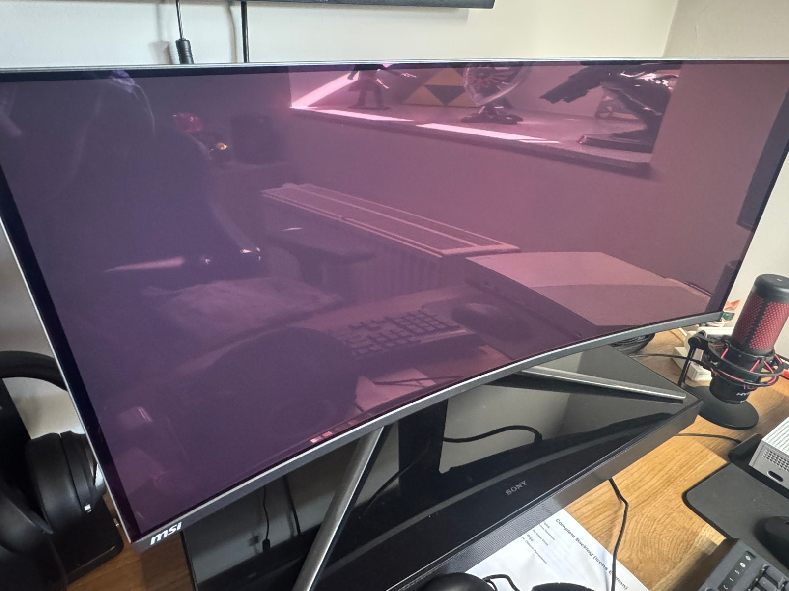 MSI 1440p 34 inch QD - oled monitor, Computers en Software, Monitoren, Nieuw, Minder dan 1 ms, HDMI, Ophalen
