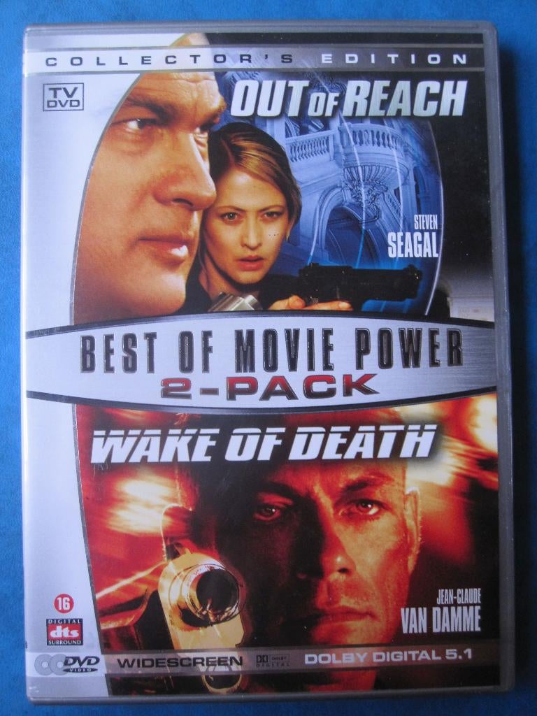 Out of Reach + Wake of Death (2 disques), CD & DVD, DVD | Action, Action, Enlèvement ou Envoi, Coffret, Comme neuf
