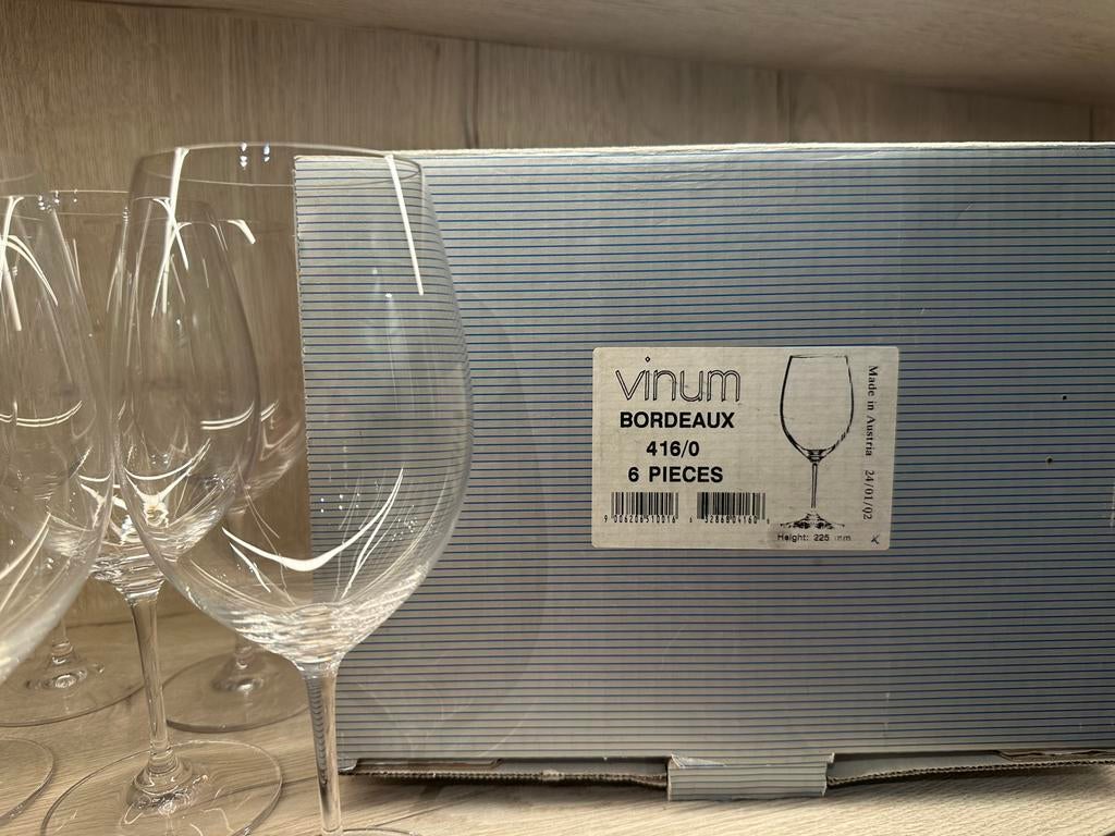 Riedel bordeaux vinum, Ophalen, Zo goed als nieuw