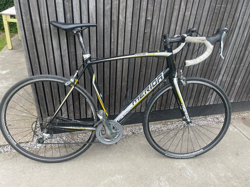 Racefiets Merida, Fietsen en Brommers, Fietsen | Racefietsen, 28 inch, Gebruikt, Aluminium, Meer dan 20 versnellingen
