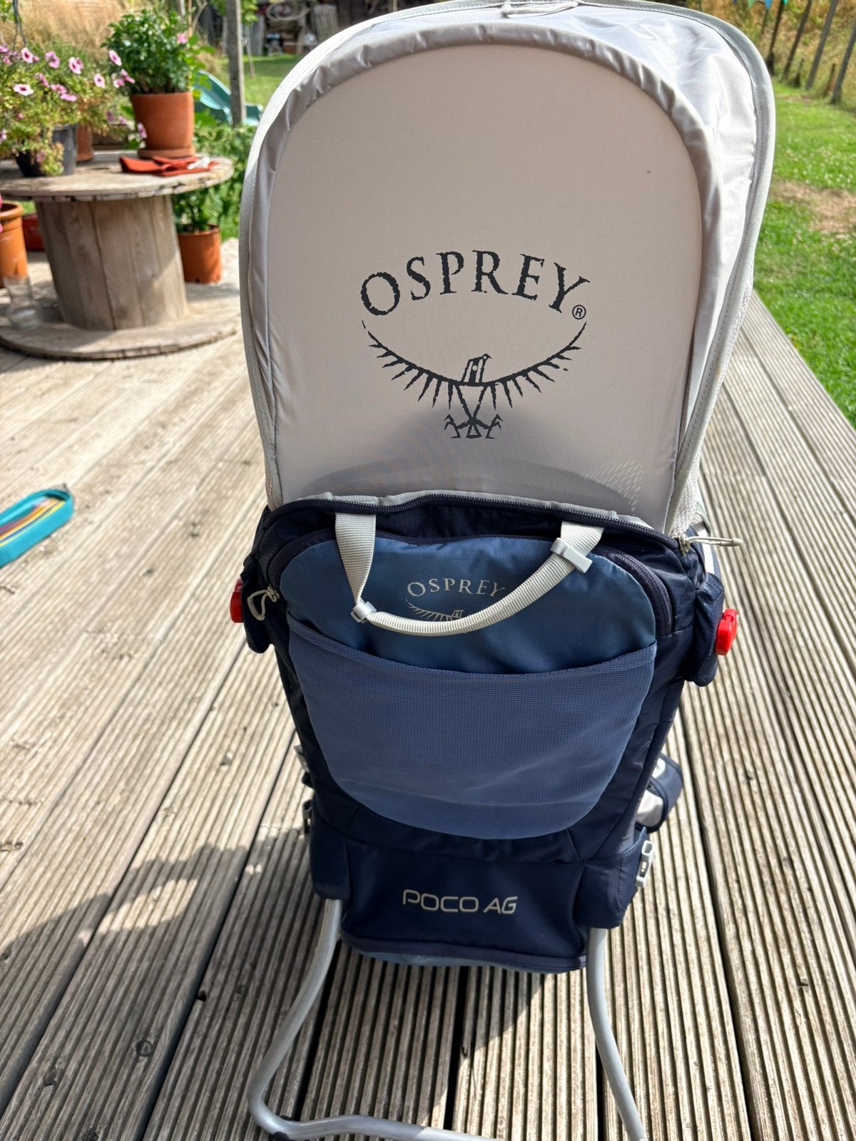 Babydrager rugzak osprey, Kinderen en Baby's, Gebruikt, Overige typen, Rug, Ophalen