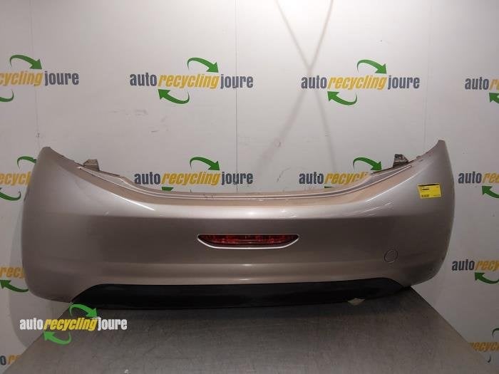 Achterbumper van een Peugeot 208 (KCK), Gebruikt, -, -, Bumper