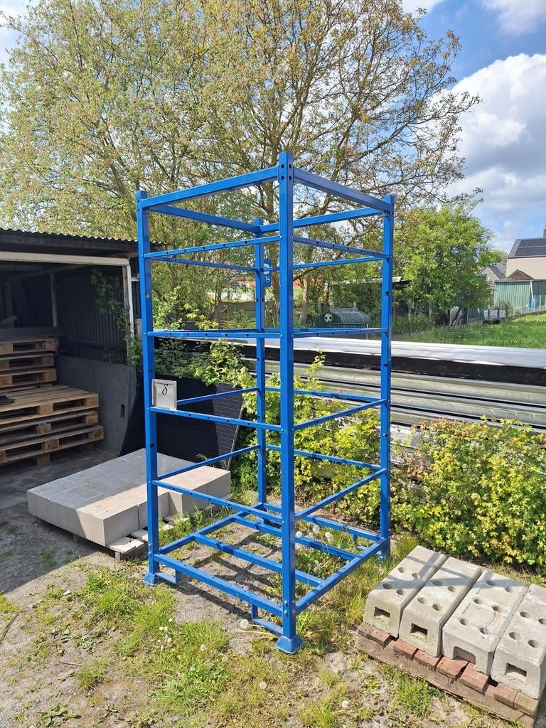 Groot formaat bigbag houder, Ophalen