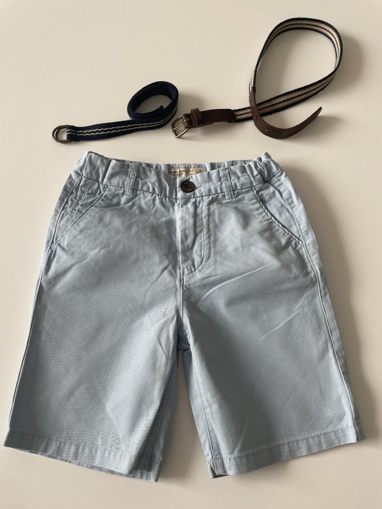 Short bleu clair avec ceinture assortie taille 116, Enfants & Bébés, Vêtements enfant | Taille 116, Pantalon, Garçon, Enlèvement ou Envoi