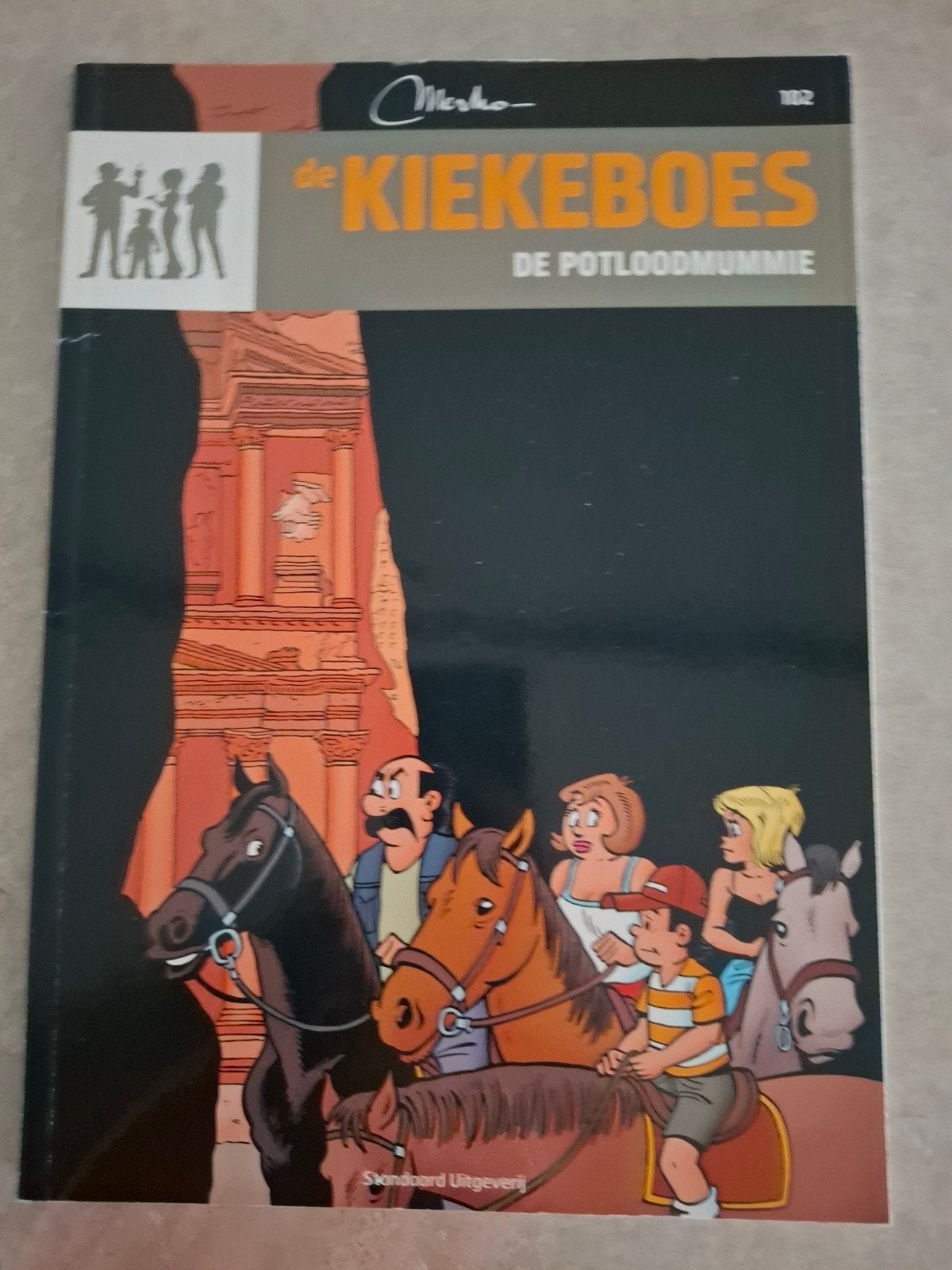 Peekaboes « La momie au crayon », Enlèvement ou Envoi, Une BD, Merho, Utilisé